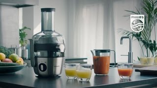 Philips Centrifugal Juicer with FiberBoost technology [upl. by Yelhsa]