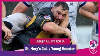 St Marys Col v Young Munster  EnergiaAIL Highlights Mens Div 1A Rd 8 [upl. by Audra]