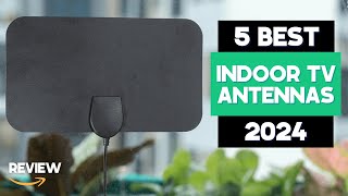 5 Best Indoor TV Antennas 2024 [upl. by Lukash]