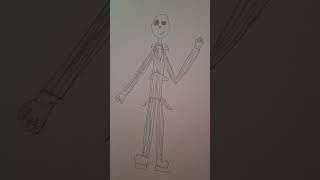 Did my drawing of jack skellington [upl. by Peterson]