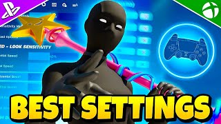 NEW Best Controller SETTINGS  Sensitivity in Fortnite Chapter 5 [upl. by Skyla]