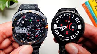 Galaxy Watch Ultra vs Galaxy Watch 6 Classic [upl. by Eiznekcm]