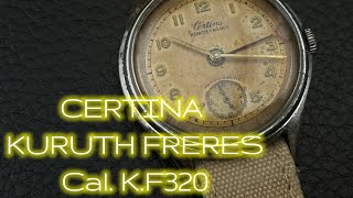 CERTINA POINTER DATE  ボロボロだけどカッコいい！！CalKF320 [upl. by Poirer]