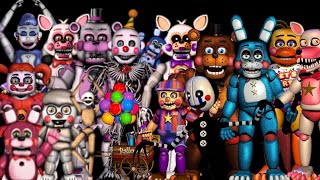 FNAF Toys Animatronics V1Especial 25 Subs [upl. by Sholeen]