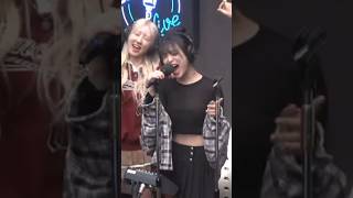 AHYEON slaying the 3 highnote progression  RAMI’s great vocals KBS COOL FM shorts mrremoved [upl. by Indyc]