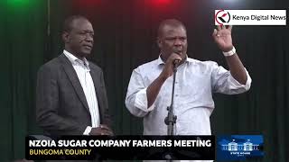 RUTO HAWA WASIKUDANGANYE UUZE NZOIA SUGAR MP Wamboka Jack tells President Ruto [upl. by Denn189]