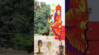 maa manasa devi vfx video jai maa vaishno devi 128k shorts youtubeshorts shortsfeed vfx [upl. by Leinahtan]