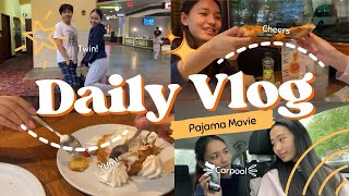 We went to watch a movie in our pajamas 🍿 tibetanvlogger tibetanyoutuber [upl. by Egan]