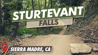 Sturtevant Falls Trail  Trail Recap  Sierra Madre CA  Angeles National Forest  4K [upl. by Ennoid]