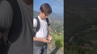 Cubing in Cerro del Picacho  Peñamiller Qro  cubosrubik turismo paisaje cubing faviorcuber [upl. by Marvella]