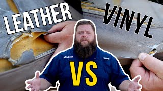 Leather Vs Vinyl Which is Better [upl. by Gala575]