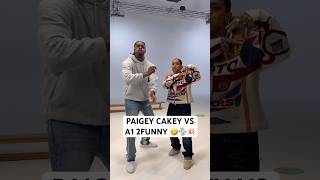 PAIGEY CAKEY VS A1 2FUNNY🤣 ERA ERA CHALLENGE💿 A12funny paigeycakey london uk rap comedy lol [upl. by Eynaffit]