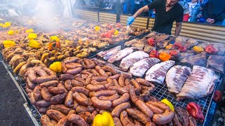 Best Street Food of the World Biggest Food Fest in Europe Gusti di Frontiera Gorizia Italy [upl. by Sofko]