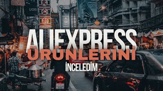 AliExpressden aldığım ürünleri inceledim [upl. by Joo]