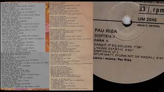 Pau Riba 1978 Dioptria 11 Sinfonia n1 Dun mati duna nit de nadal [upl. by Cirnek]