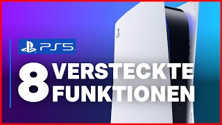 🔥 PS5 8 versteckte Funktionen der Playstation 5 [upl. by Froehlich]