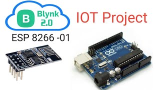 How to use ESP826601 with Arduino Uno and Blynk App [upl. by Lluj215]