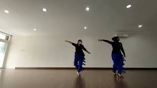 BAMBOLEO  LINE DANCE  Demo by Mba Maya amp Anna [upl. by Nanci]