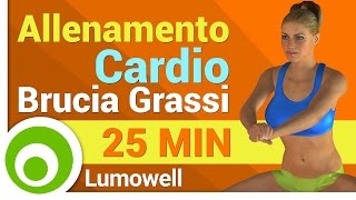 Esercizi per Dimagrire Velocemente a Casa  Allenamento Cardio Brucia Grassi [upl. by Katalin664]