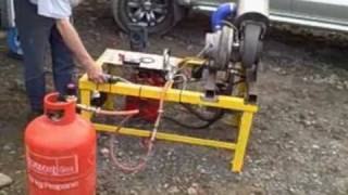 Homemade Jet Turbine Engine [upl. by Sculley165]