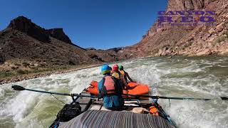 Hance Rapid  Grand Canyon  October 2023 [upl. by Noxin]