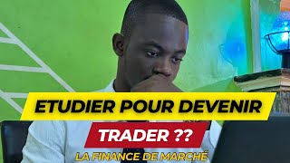 Faire des études pour devenir trader 😨😨 [upl. by Lesna]