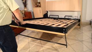 Video Cama Rebatible Plegable [upl. by Euqinomad]