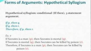 03 Ethics Pt 2 Modus Ponens Modus Tollens Hypothetical Syllogism [upl. by Pretrice]