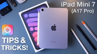 How to use iPad mini 7  TipsTricks [upl. by Madelin230]