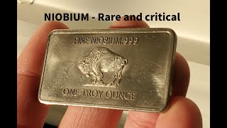 Niobium Metal  A critical and rare metal [upl. by Kirt893]