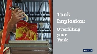 Tank Implosion Caused by Overfilling [upl. by Dasha]