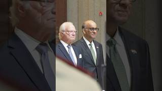 🇸🇪👑 Swedens King Carl XVI Gustaf in Singapore for state visit [upl. by Arocet198]