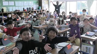 “大谷小学校”の児童に「大谷翔平選手のグローブプレゼント」について聞いてみた「大谷選手を尊敬している」 [upl. by Nnaeoj]