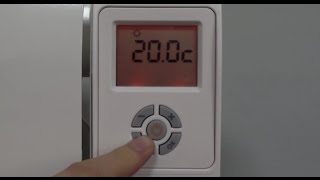 How to Program Your Electric Radiator Cointra Apolo [upl. by Eramat]