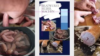 Selber Bratwurst machen [upl. by Anahcra]