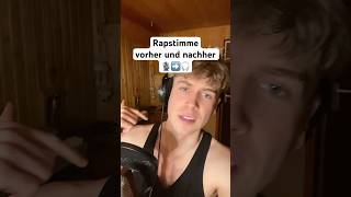 Rapstimme vorher nachher Vocals Recording Logic Pro [upl. by Ahsennek]