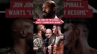 Jon Jones addresses Tom Aspinall UFC309 [upl. by Edmond]