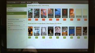 Mantano Reader  Downloading and buying books [upl. by Lillith841]