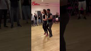 Bachata Fun Dips lifts amp tricks 🤩 [upl. by Yesteb]