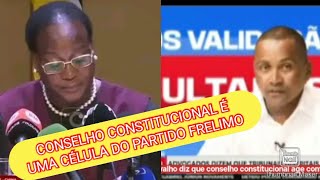 GERALDO CARVALHO DA RENAMO DETØNA PARTIDO FRELIMO [upl. by Nickey]