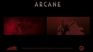 Arcane S01 e101 2DFX Slow motion Smoke and Gunshot [upl. by Etsyrk949]