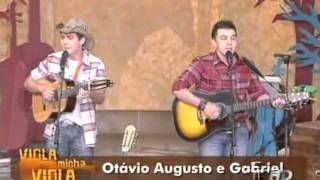 Tema Novo  Otávio Augusto e Gabriel  Programa Viola Minha Viola [upl. by Leba]