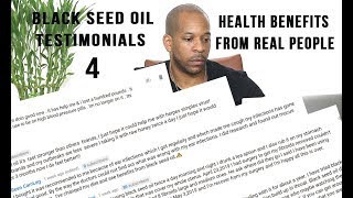 BLACK SEED OIL TESTIMONIALS PART 4  FIBROIDS ASTHMA JOINT PAINHERPES BLOOD PRESSURE [upl. by Ynar]