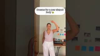 Best dresses for pear shaped body 🍐💁🏻‍♀️youtubeshortsshortfeeddressespearshapeviralvideos [upl. by Brier]