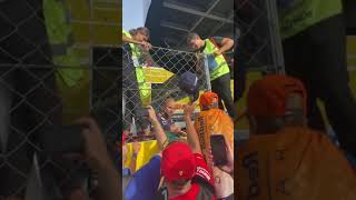 Gianpiero Lambiase from Red Bull Racing signs autographs on the Autodromo Nationale Monza circuit [upl. by Jim713]