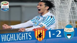 Benevento  Spal 12  Highlights  Giornata 17  Serie A TIM 201718 [upl. by Mays]