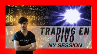 Scalping en vivo Apertura NY Como hacer trading DEMAK [upl. by Enrev]