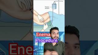 Enema Procedure shorts [upl. by Avivah]