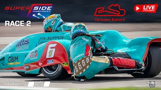 Sidecar World Championship  Estoril  2023  race 2  ENGLISH [upl. by Wilcox596]