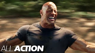 Dwayne Johnson Brings Down a Helicopter  Fast and Furious Hobbs amp Shaw  All Action [upl. by Dasa]